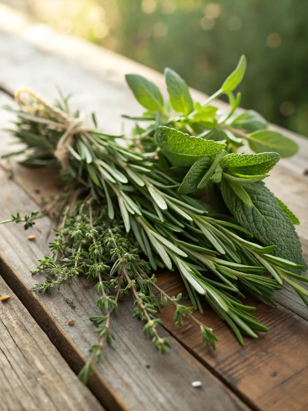 Aromatic plants drying in a traditional drying shed, highlighting the natural processes used by CONSERVAT PLANTES TINCTORIALES AROMAT to preserve aromatic qualities.